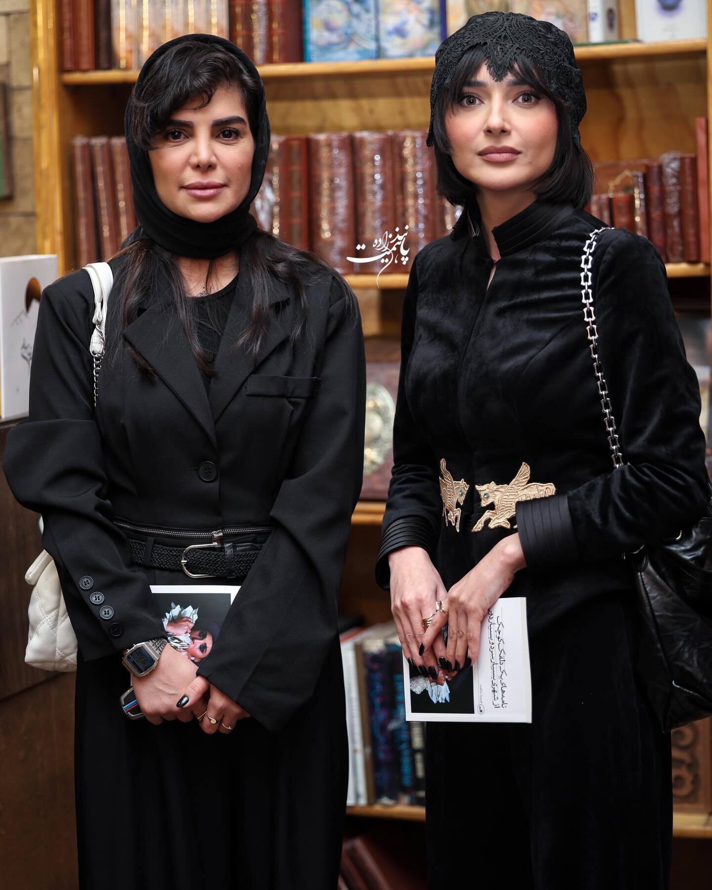 نازار نون.خ (راضیه دهقان) در جشن امضا کتاب مقدمی