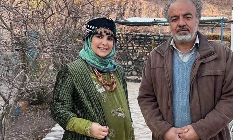 راضیه دهقان بازیگر نقش نازار در کنار سعید آقاخانی راضیه دهقان بازیگر نقش نازار در کنار سعید آقاخانی